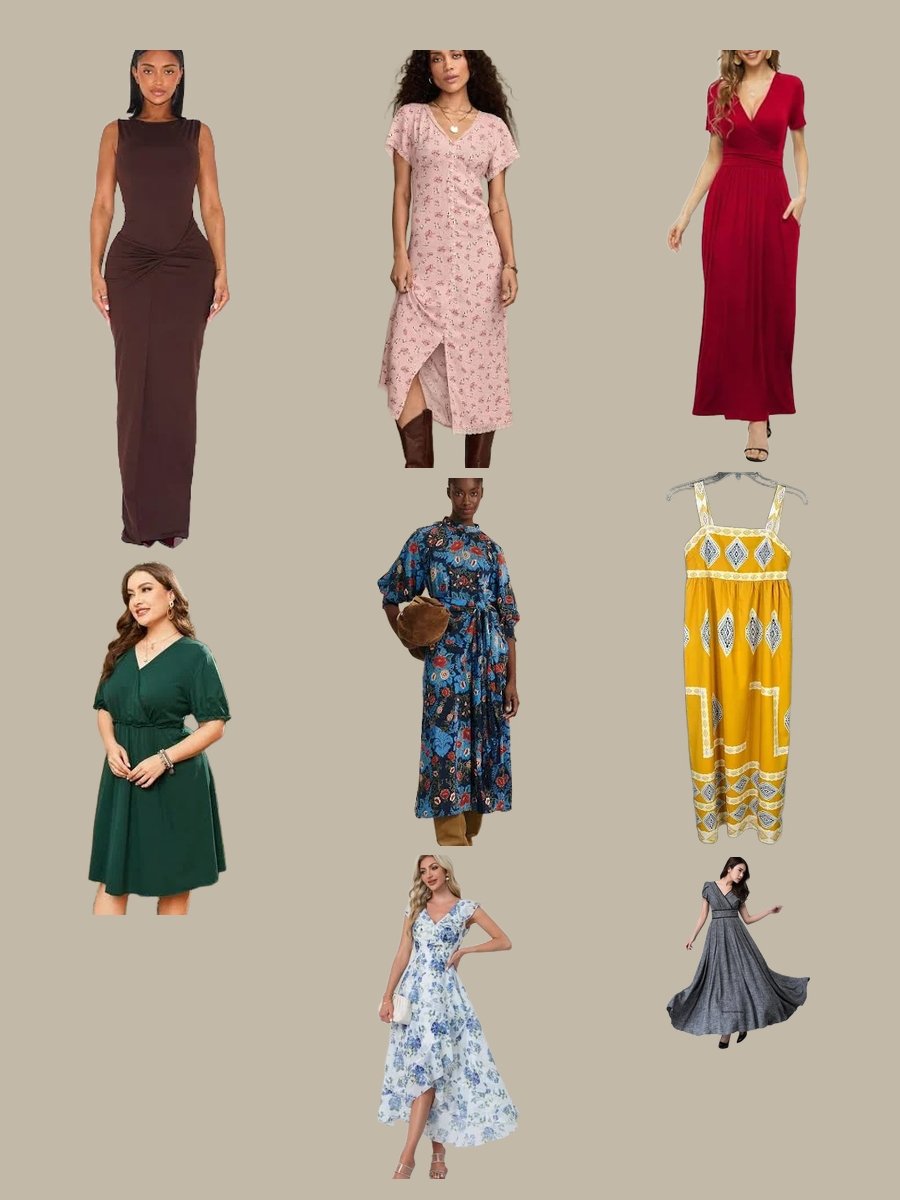 Stylish Vestidos para Gorditas y Bajitas!