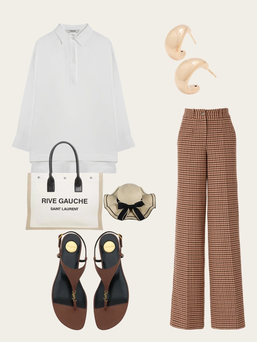 What Color to Wear With Light Brown Pants?