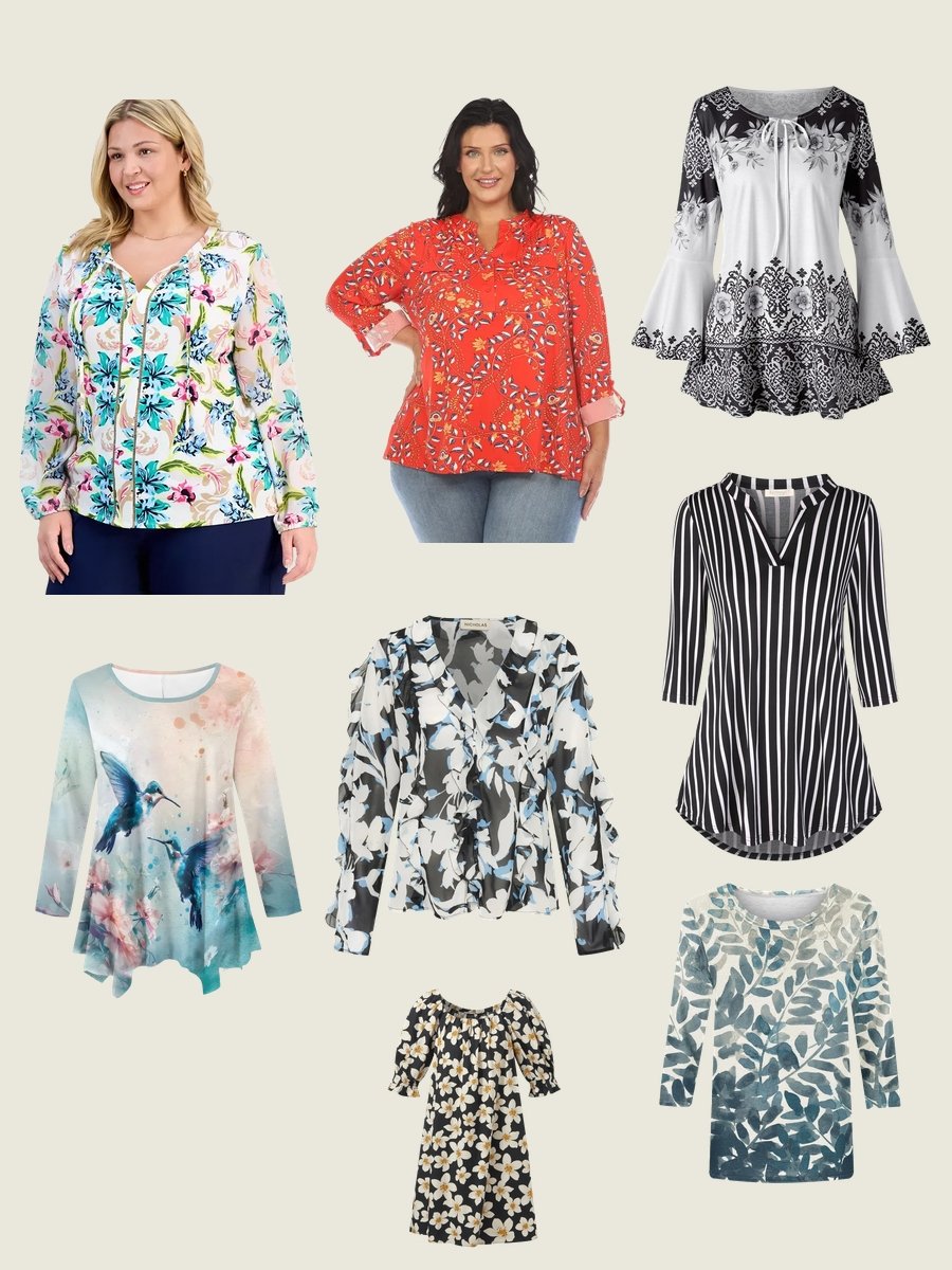 Floral Frenzy: Styling the Perfect Clothing Tunic