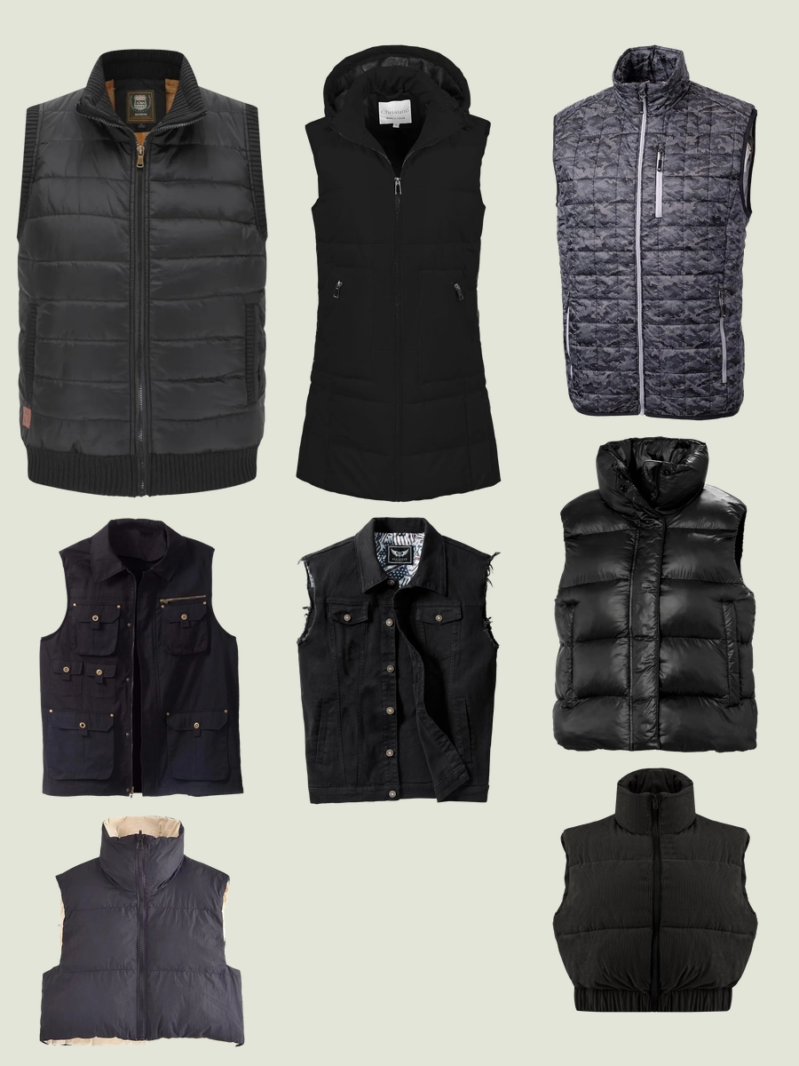 Black Button Up Vest: Chic Wardrobe Essential