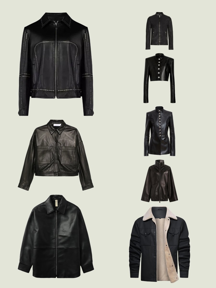 Ryan Gosling Fashion: Rock a Black Leather Jacket