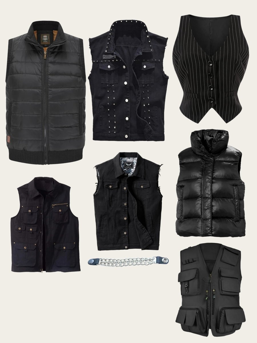 Rock the Tactical Black Airsoft Vest with Style