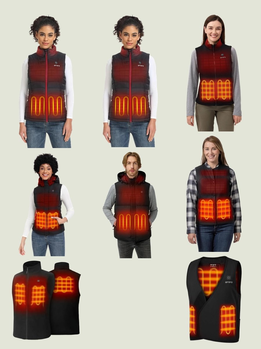 Unlock Chic Warmth with the Ororo Heated Vest Battery!