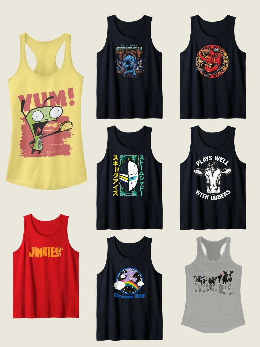 Amp Up Your Workout with an Anime Weightlifting Tank Top!