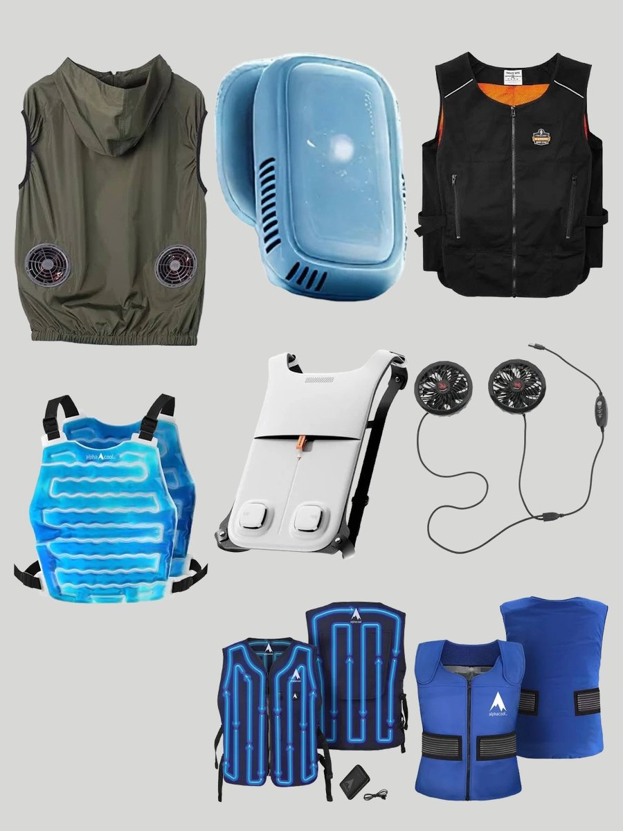 Stay Cool with an Air Conditioner Vest Splash