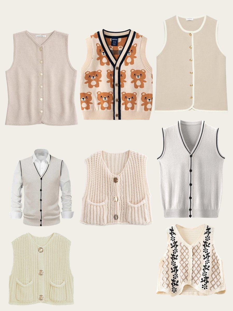 Button Sweater Vests for Your Chic Wardrobe Update
