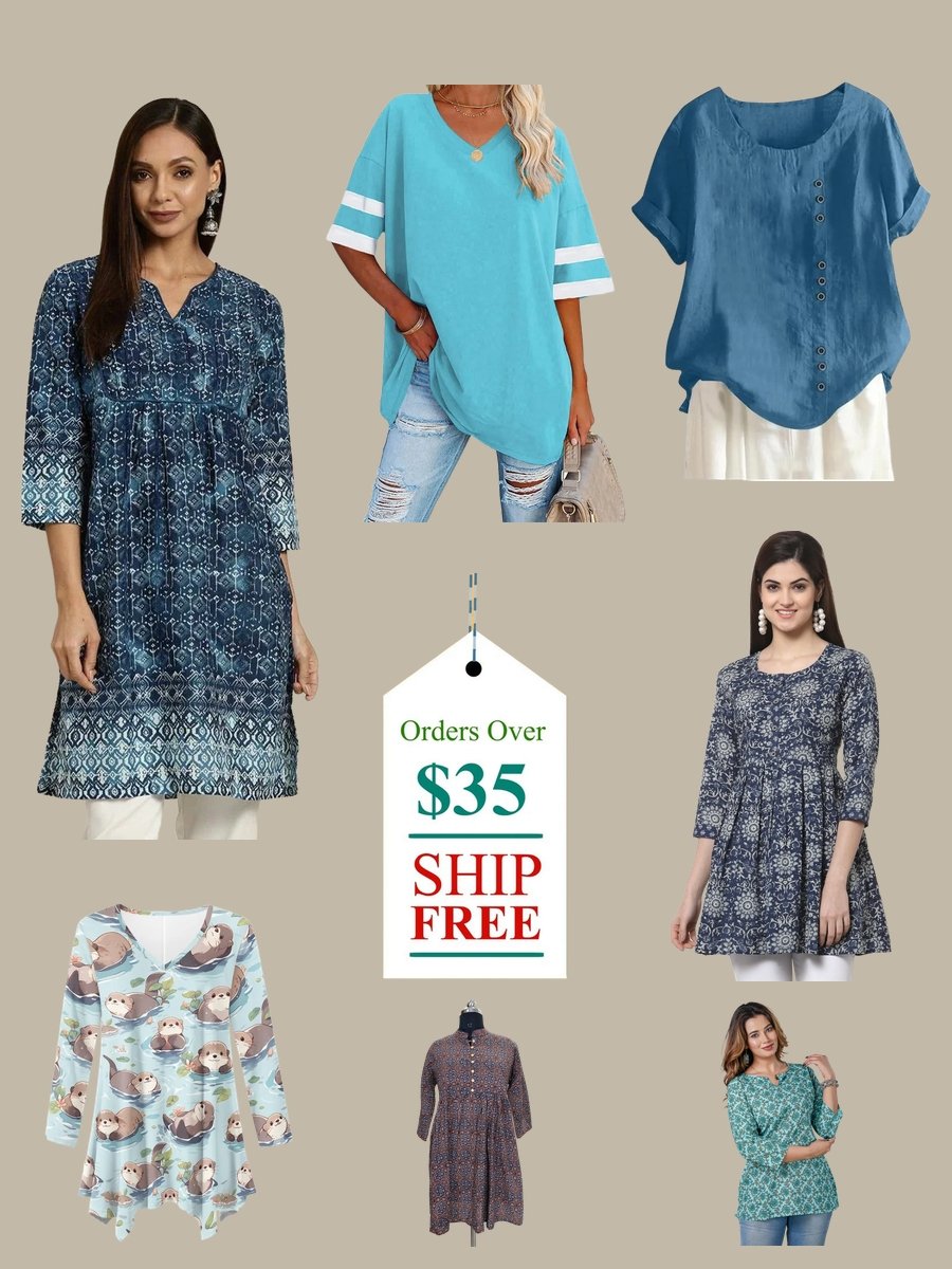 Blue Tunic Dream: Elevate Your Style Effortlessly