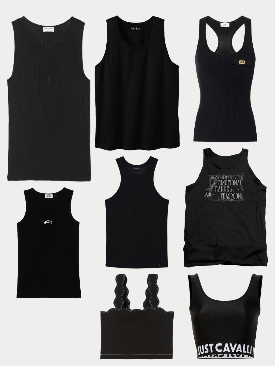 Unveil Your Power: The Black Compression Tank Top