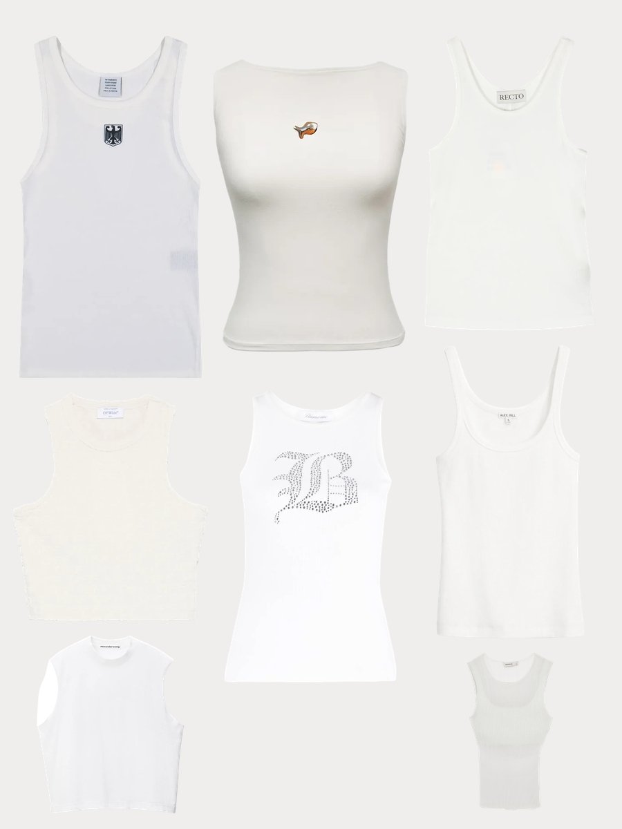 Chic & Basic: 100 Cotton Tank Tops To Love