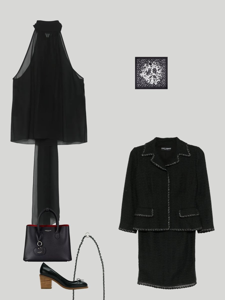 Black Vest and Suit: A Chic Power Move