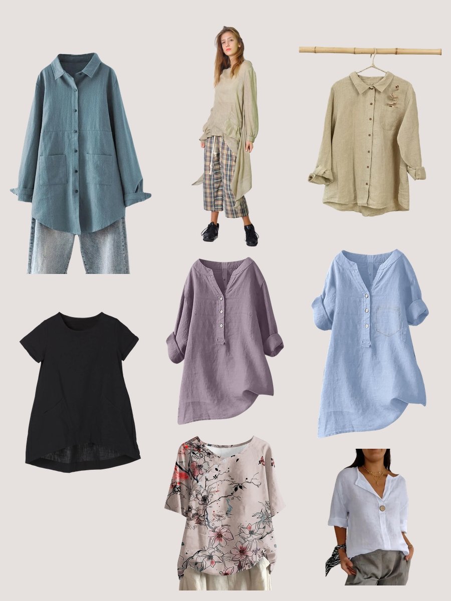 Discover the Charm of an African Linen Blend Tunic