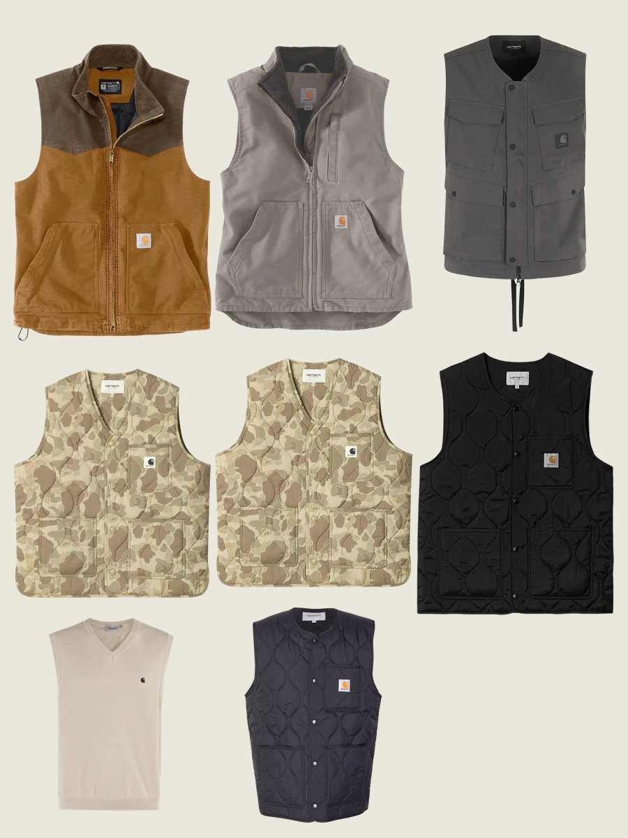 Bold & Versatile: Black Carhartt Vest Magic