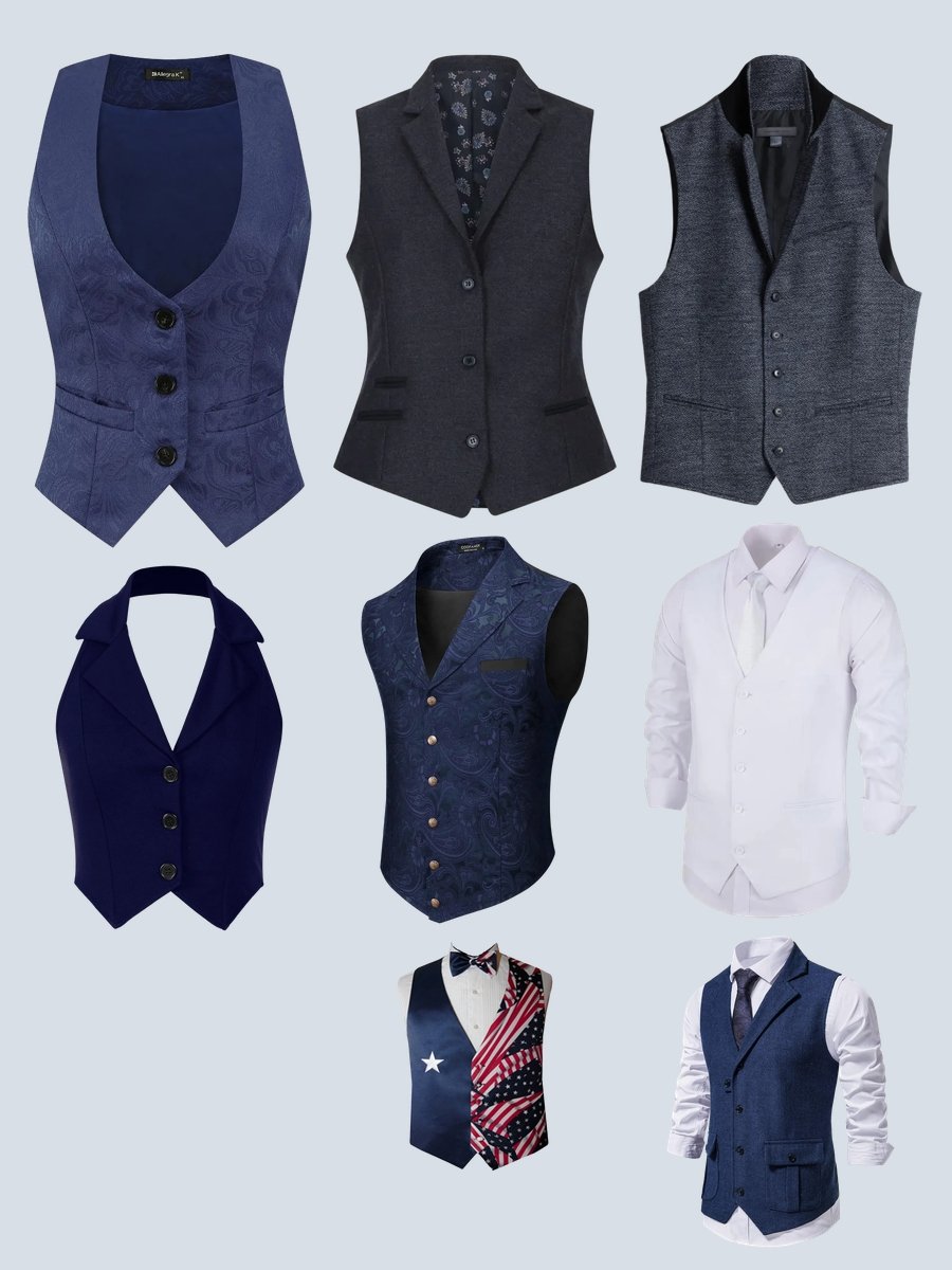 Master the Look: Navy Barber Vest Styling Magic
