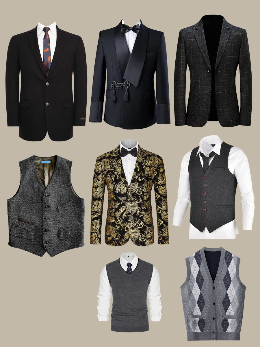 Black Suit Grey Vest: Chic Layers You Need!