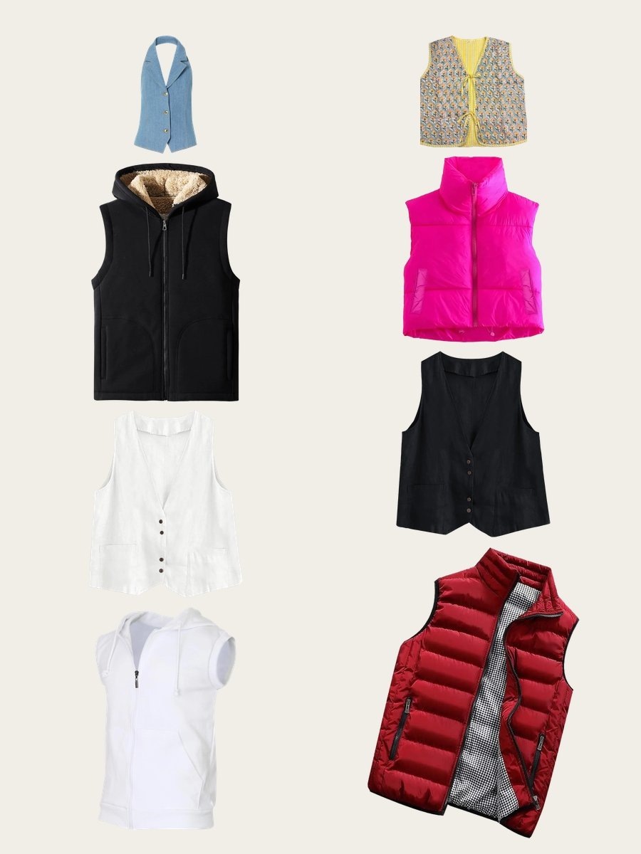 A Vest Vision: Style the Sleeveless Cotton Classic