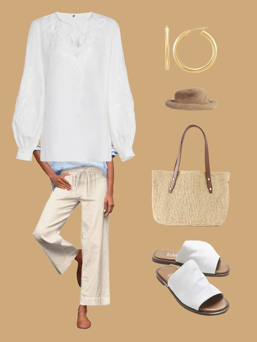 Fashion Designer Cohn's Stunning Summer Ensemble