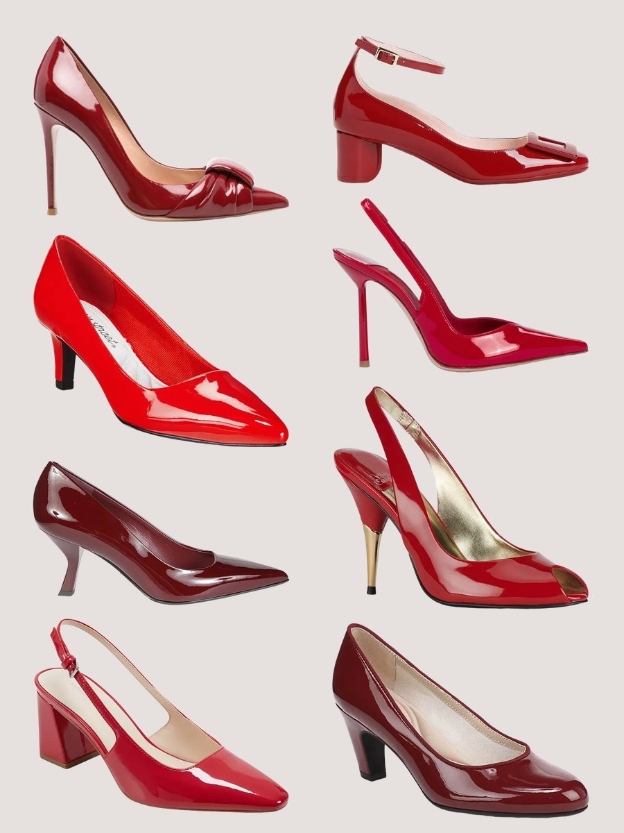 Female Fashion Shoes: Step Into Style with Red Pumps