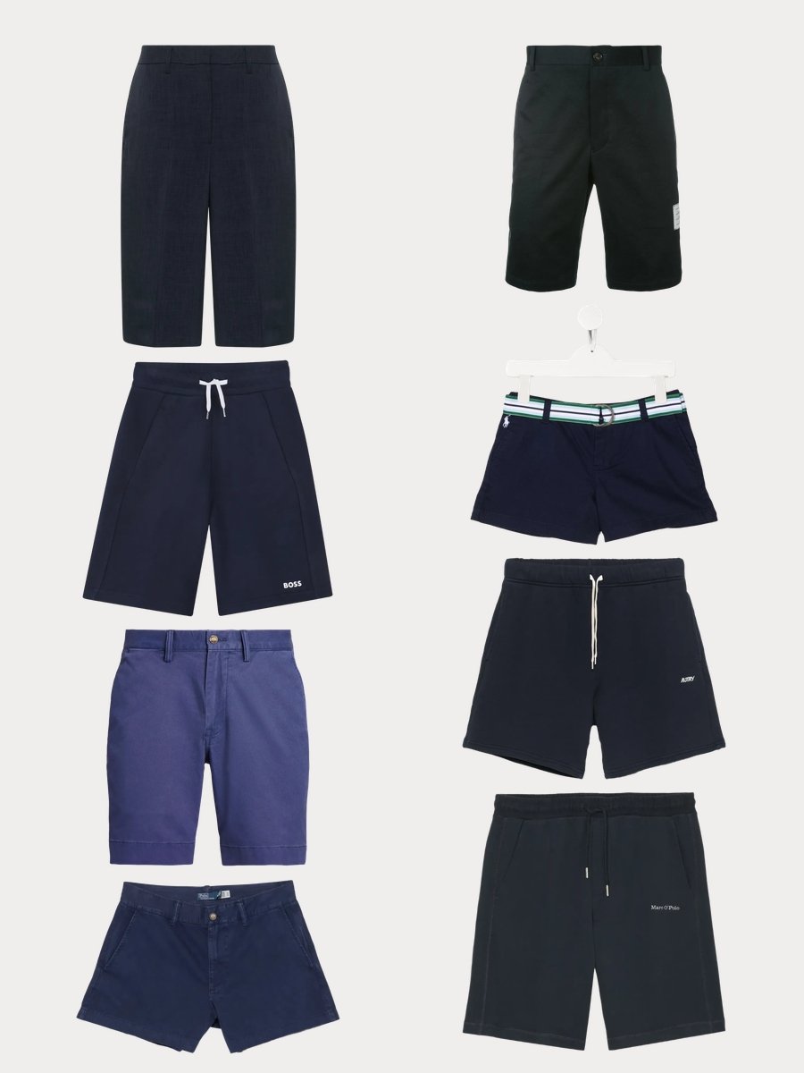 Men's Shorts Fashion: Master the Navy Look!