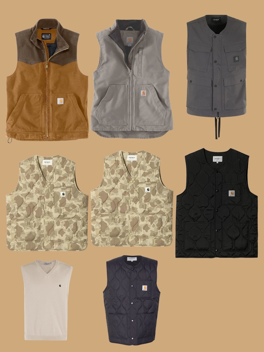 Style Up with a Black Carhartt Vest: Effortless Chic