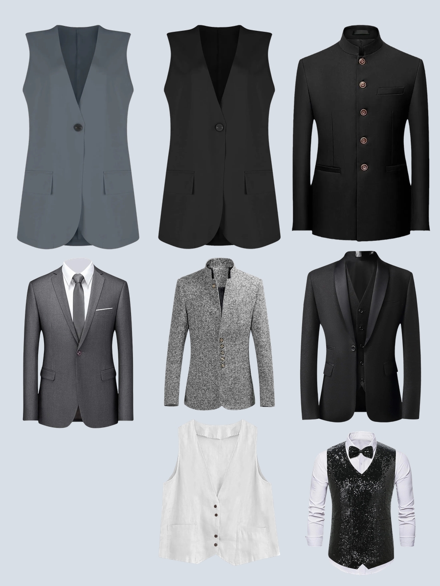 Black Suit Gray Vest: Elevate Your Style Game