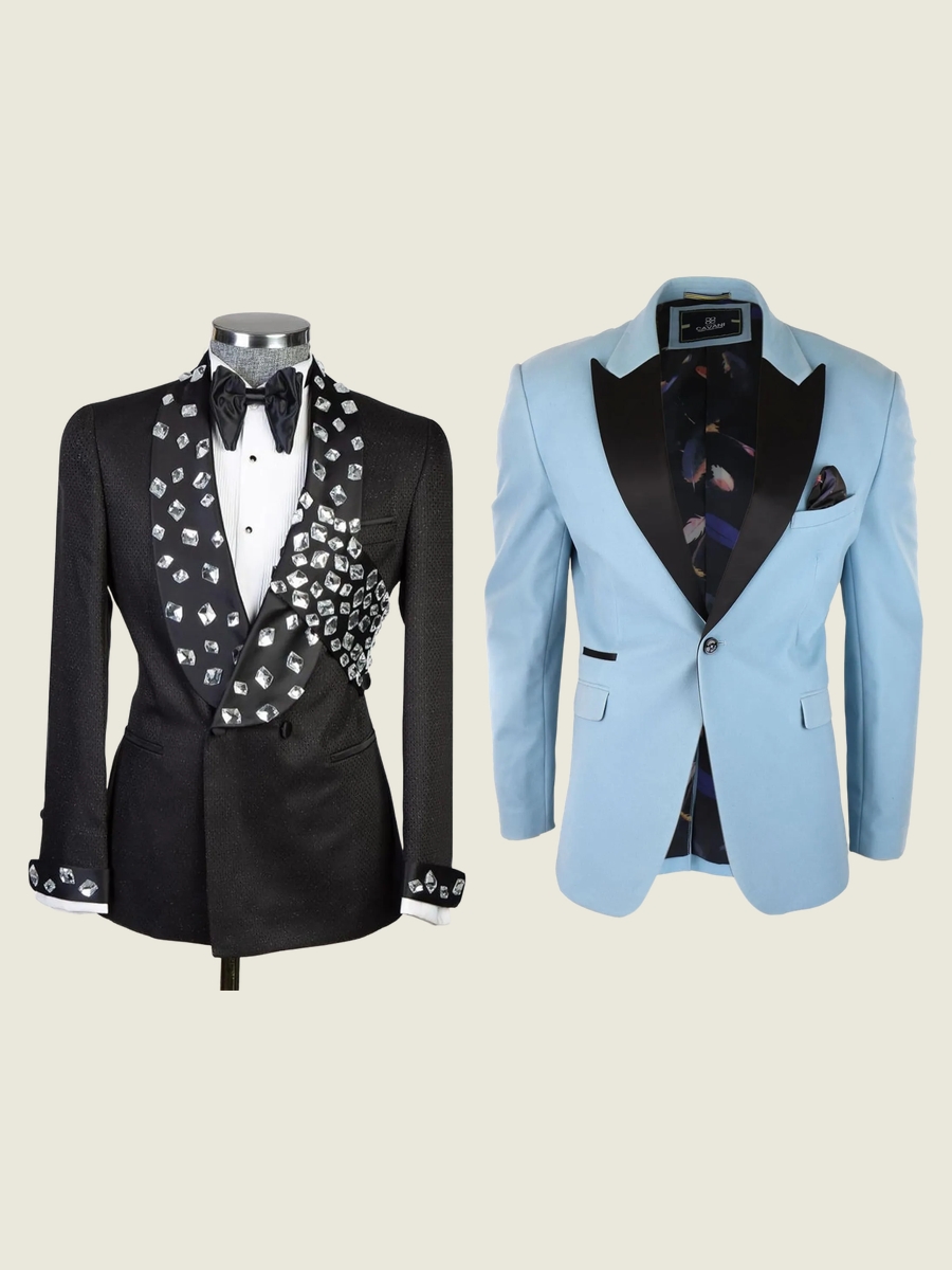 Tuxedo Fashion: Rock the Black Satin Jacket