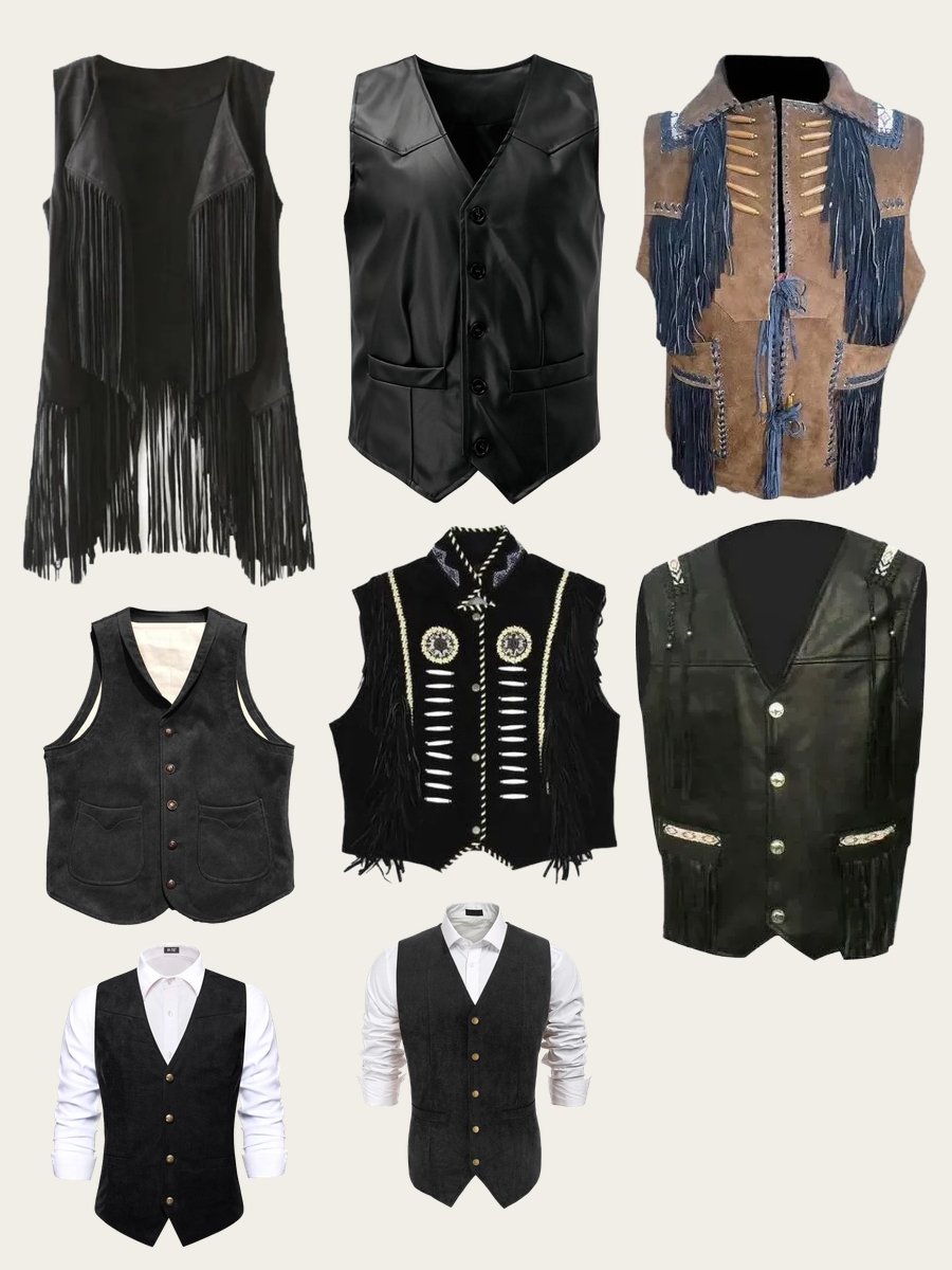 Black Cowboy Vests: Style Beyond the Stables!
