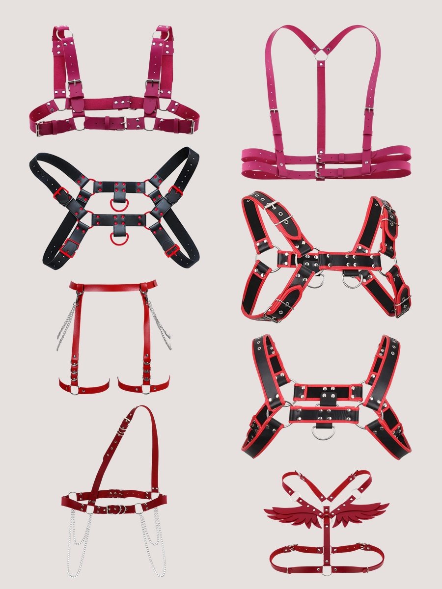 High Fashion Cyberpunk Red: Décor with a Harness