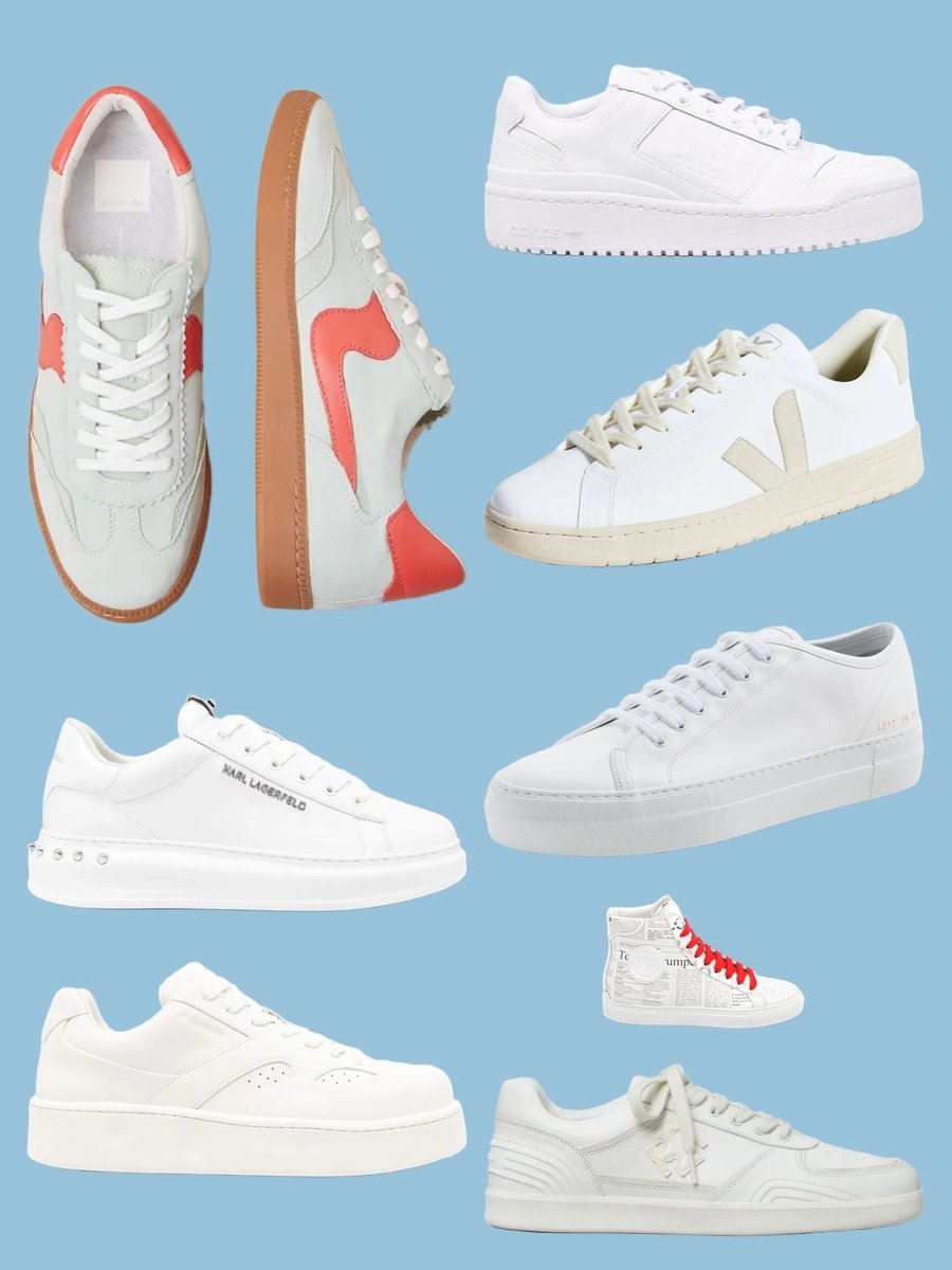 White Fashion Sneakers: Your Style Staple