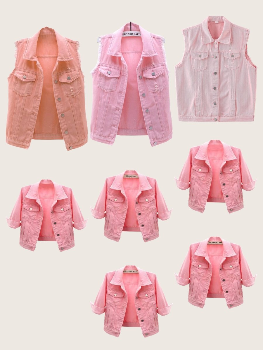 Cute Jacket Alert: Rock That Pink Cropped Denim!