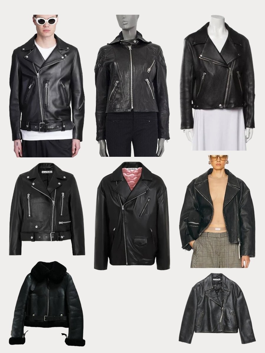 Elevate Your Edge with Acne Studios Leather Jacket