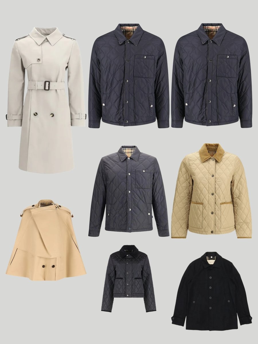 Unwrap Elegance: Jacket Burberry Mens