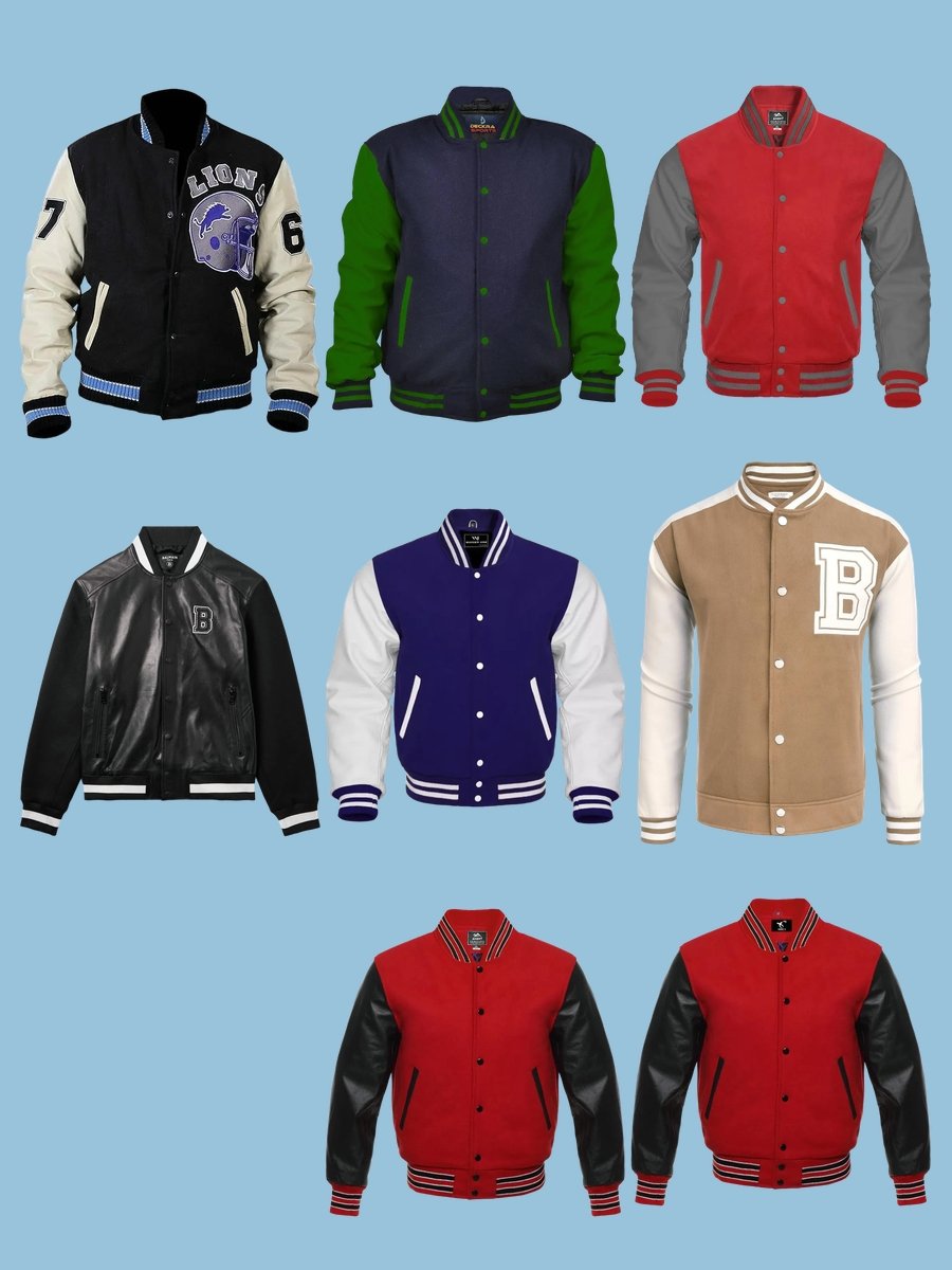 Men's Varsity Letterman Jacket: Classic & Cool Style