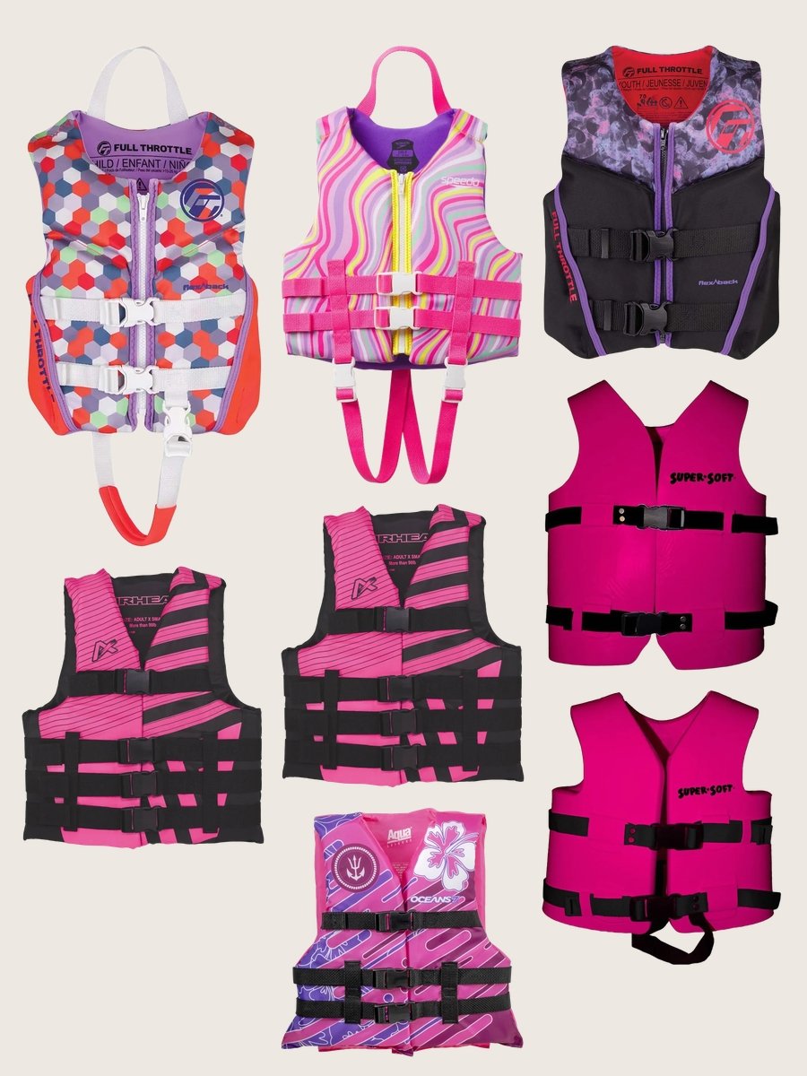 Puddle Jumper Life Jacket: Dive into Neon Pink Style