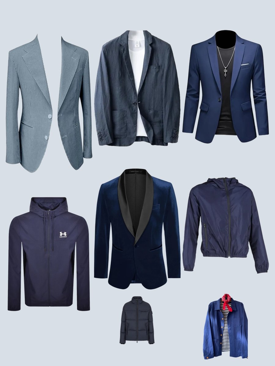 On-Duty Chic: The Navy Blue Police Jacket Edit
