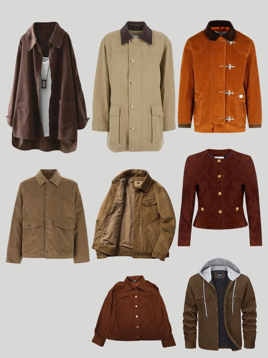 Rock a Brown Corduroy Jacket Like a Fashion Star