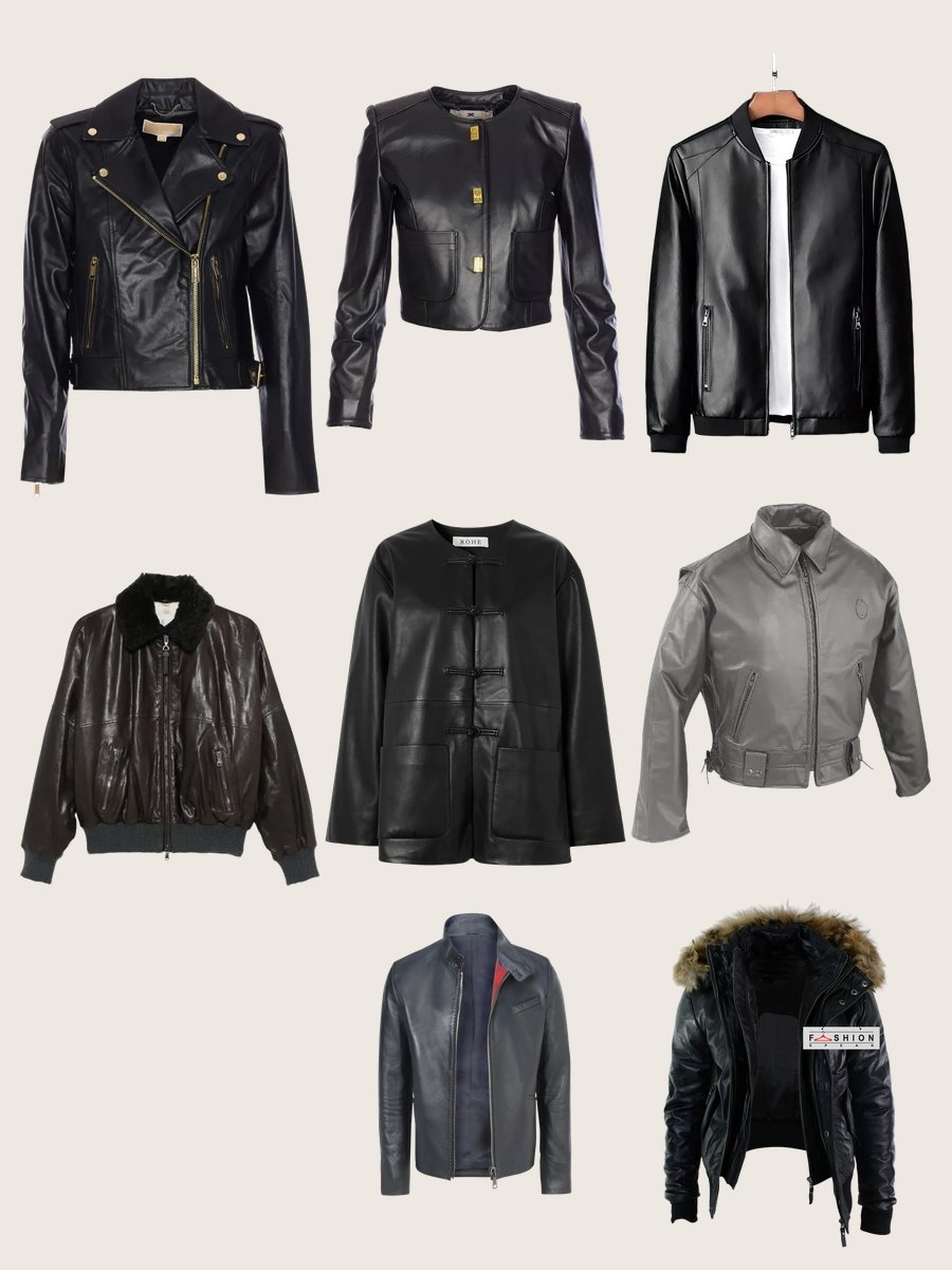 Rock the Street: Cropped Leather Jacket Womens
