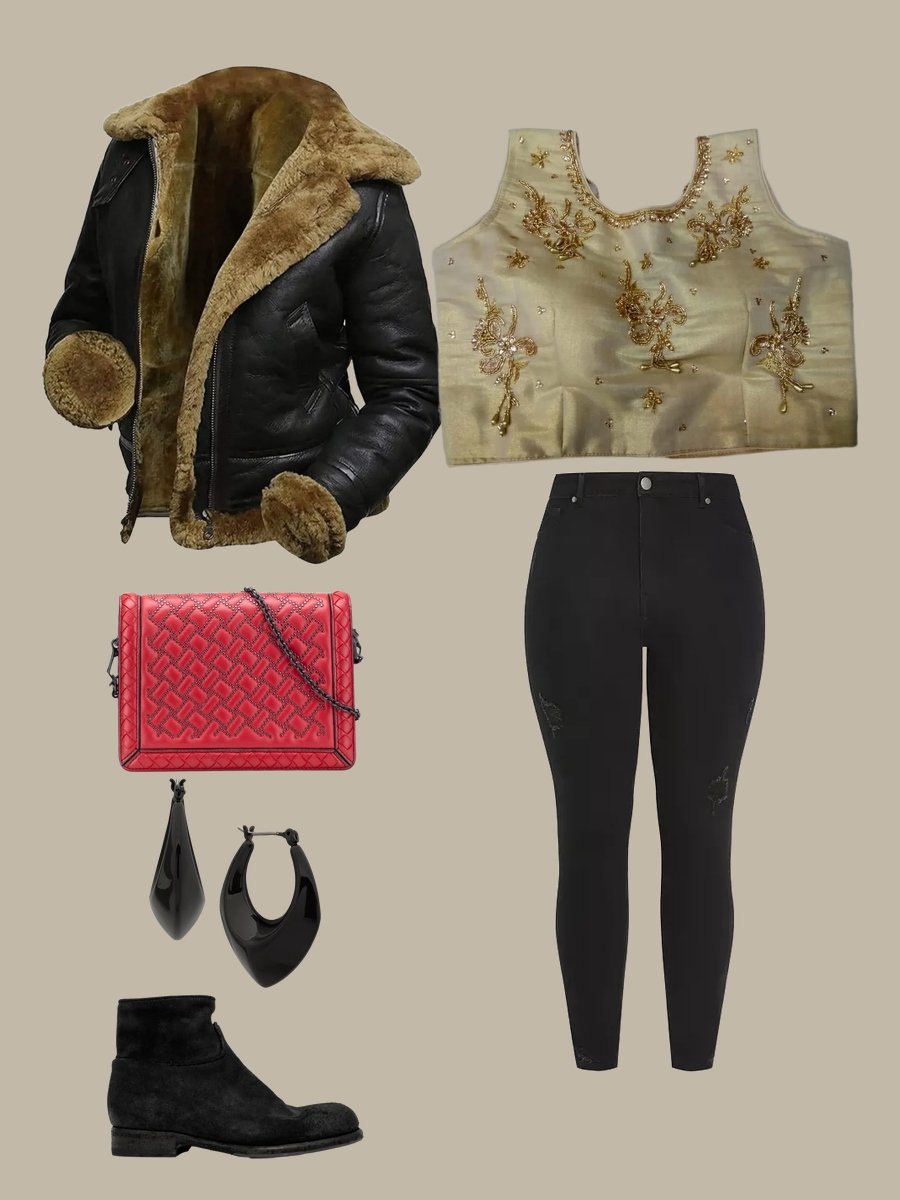 Revolutionize Your Style with a Leather Jacket and Red