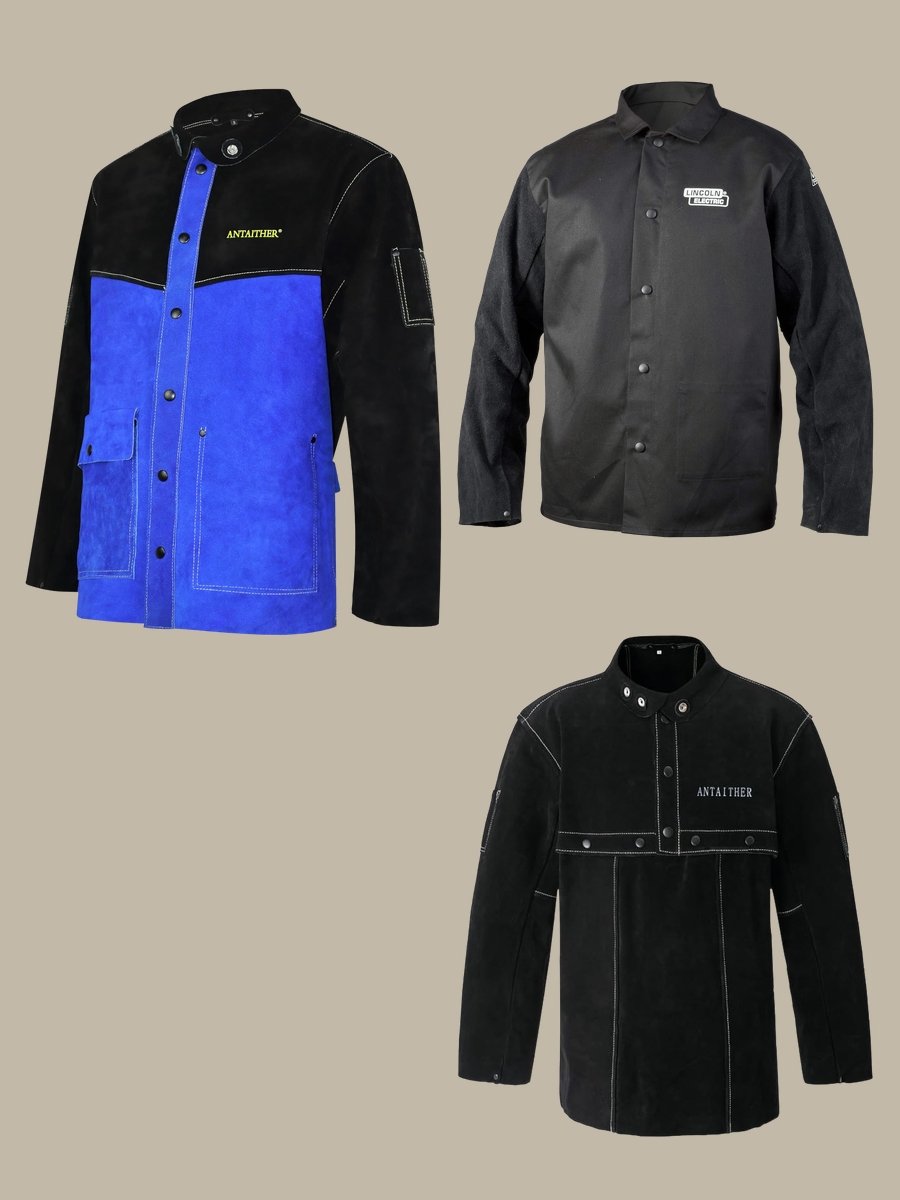 Unleash Your Edge with the Leather Welding Jacket