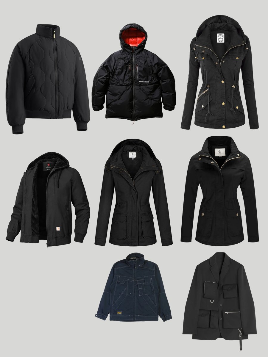 Rock the Streets with a Black Utility Mechanic Jacket