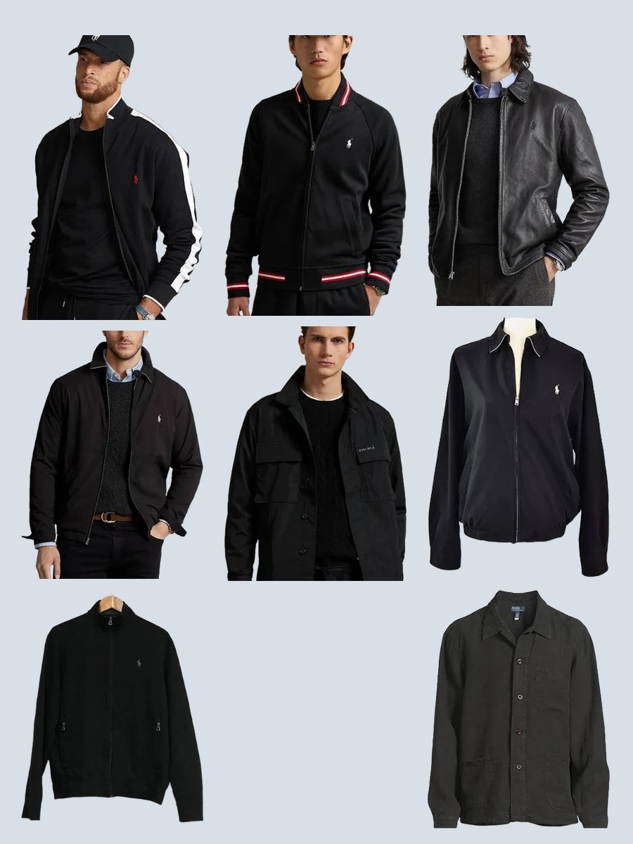 Black Polo Jacket: Your Stylish Wardrobe Essential