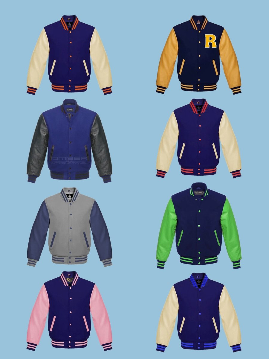 Rock the College Jacket: Navy Edition