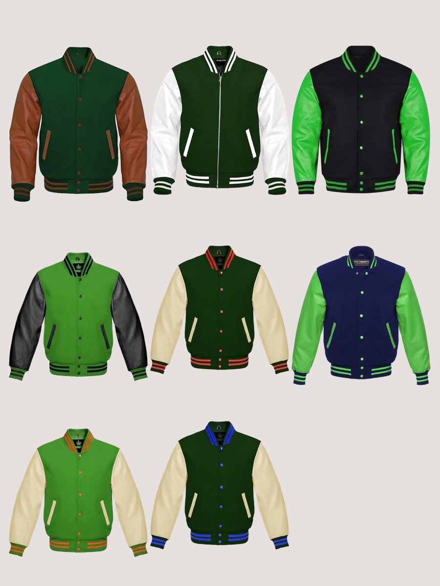 Score Big with a Green Varsity Jacket