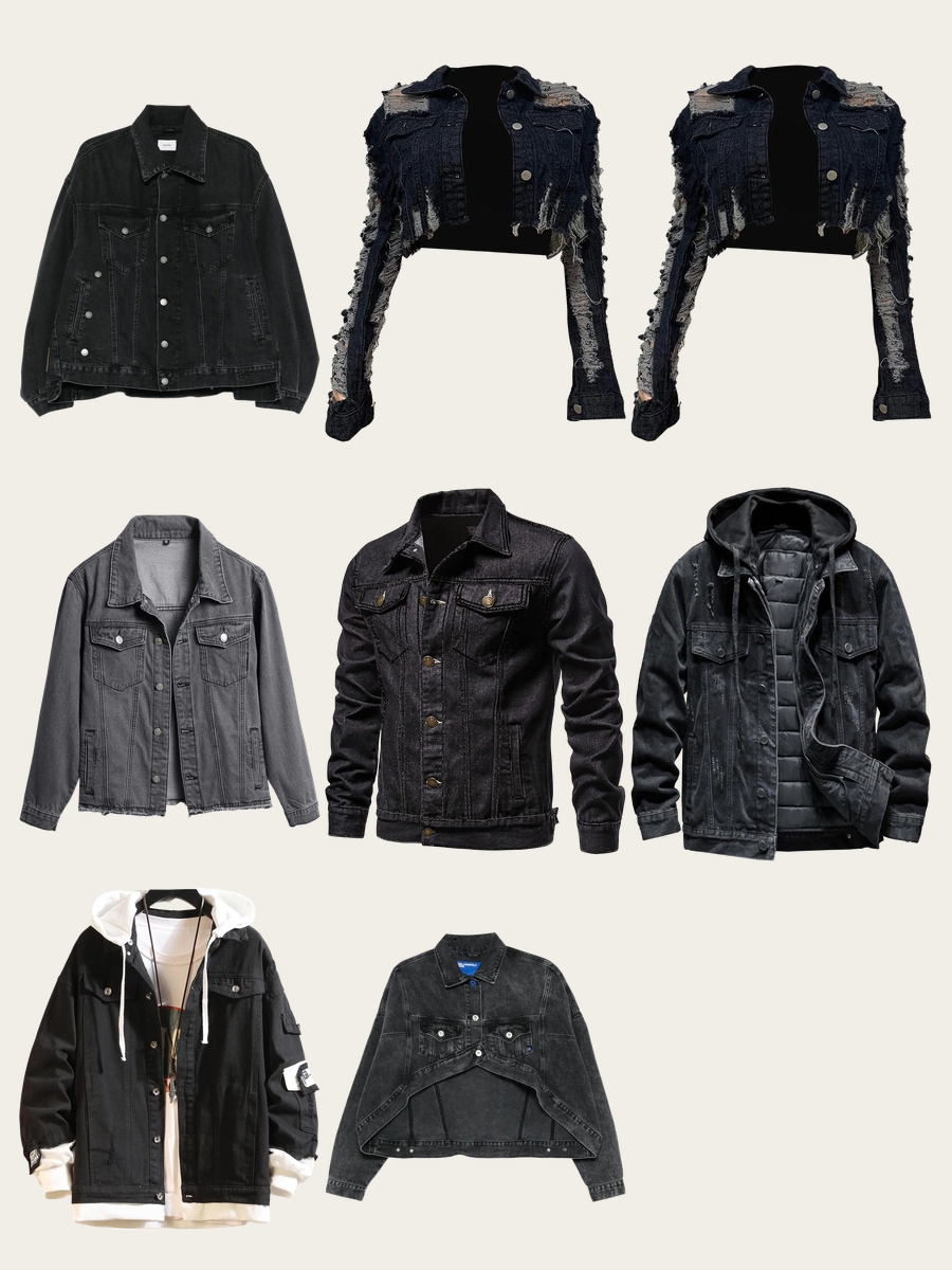Mastering the Mens Black Denim Jacket: A Style Essential