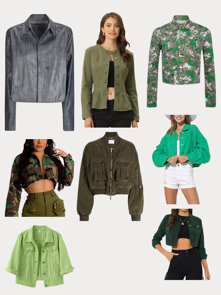 Green Denim Jacket: A Fresh Twist on Timeless Style