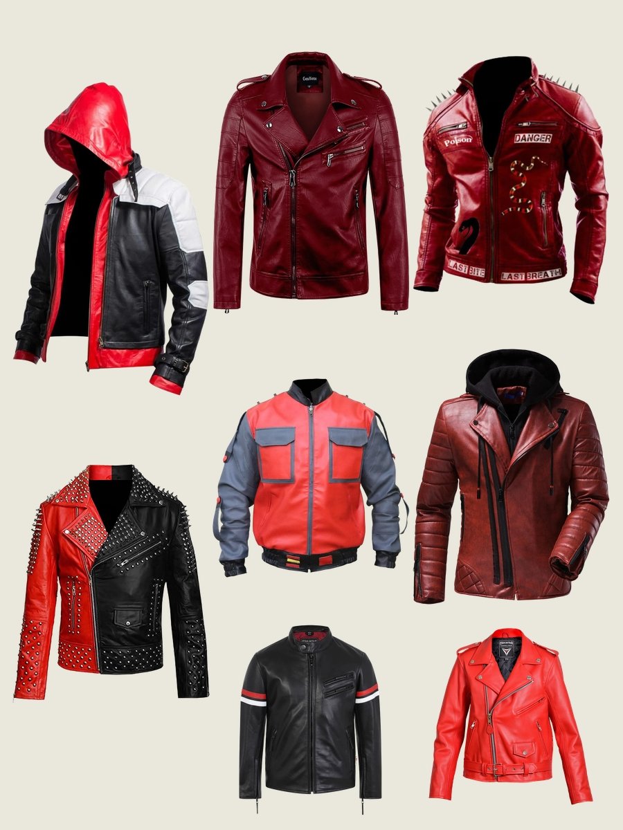 Red Leather Jacket Dreams: A Style Revolution