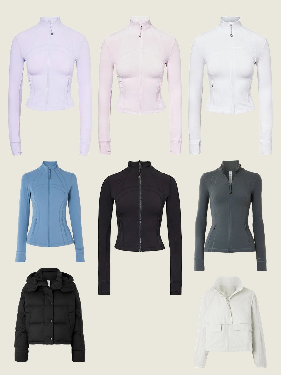 Lululemon Black and Gold Jacket: Shine On