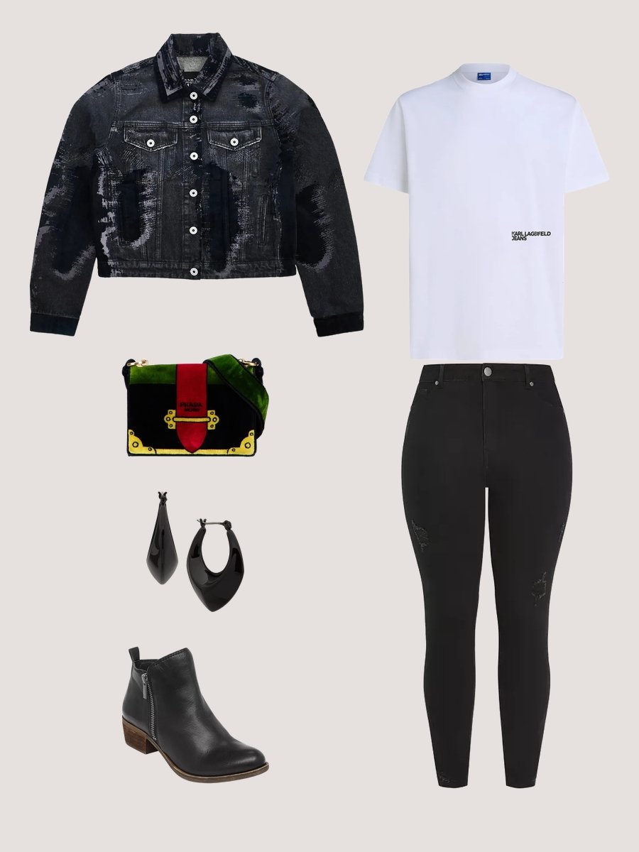 Jean Jacket with Fur: Style's Cozy Twist!