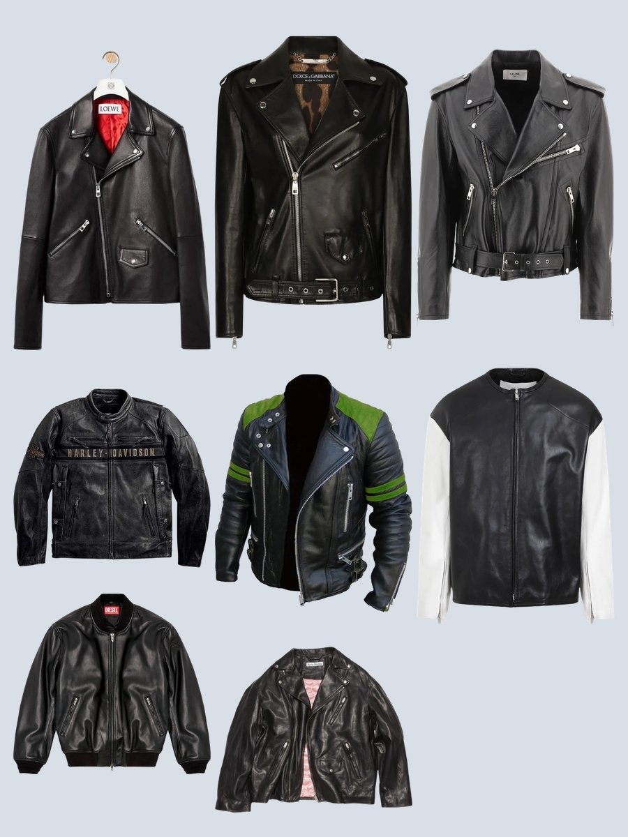 Master the Look: Men's Black Leather Jacket Guide