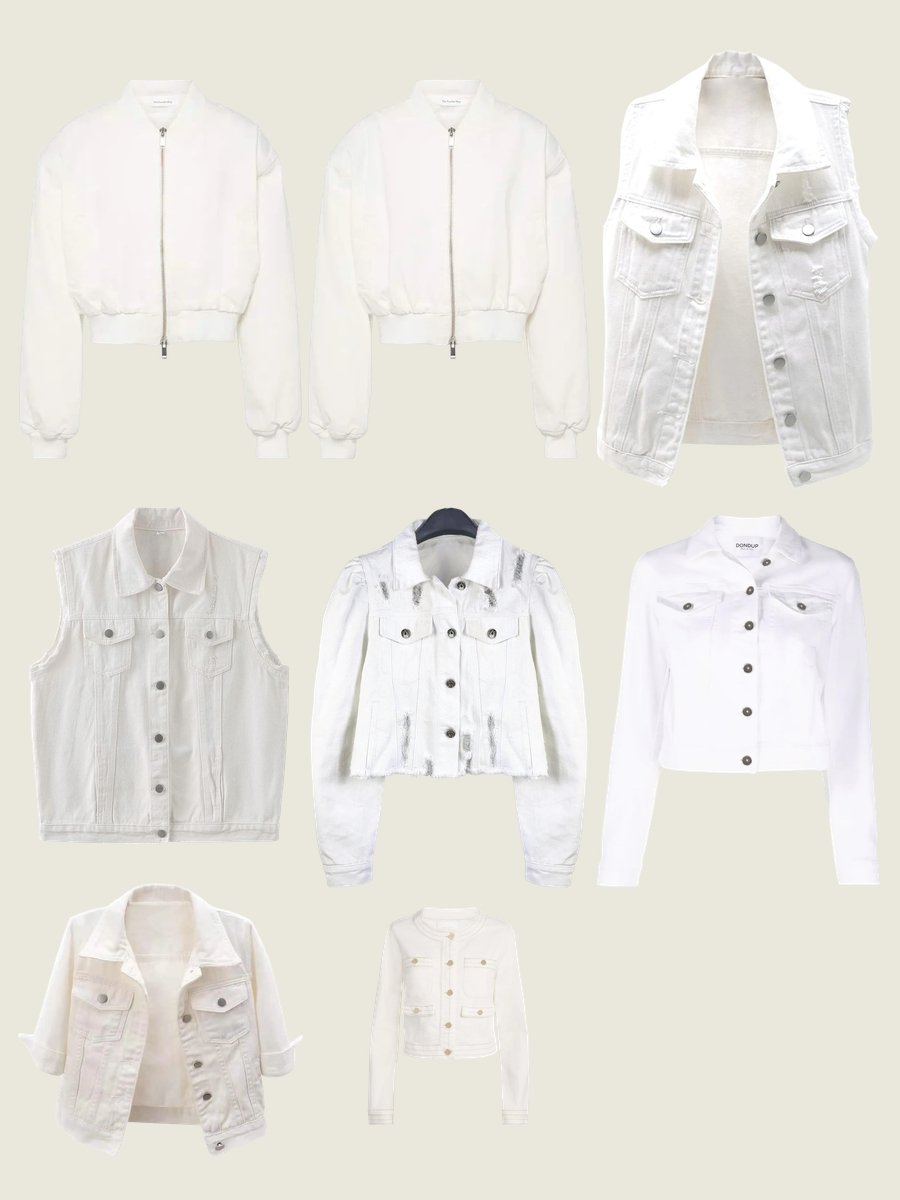 White Denim Jacket Wonders: Styling to Perfection!