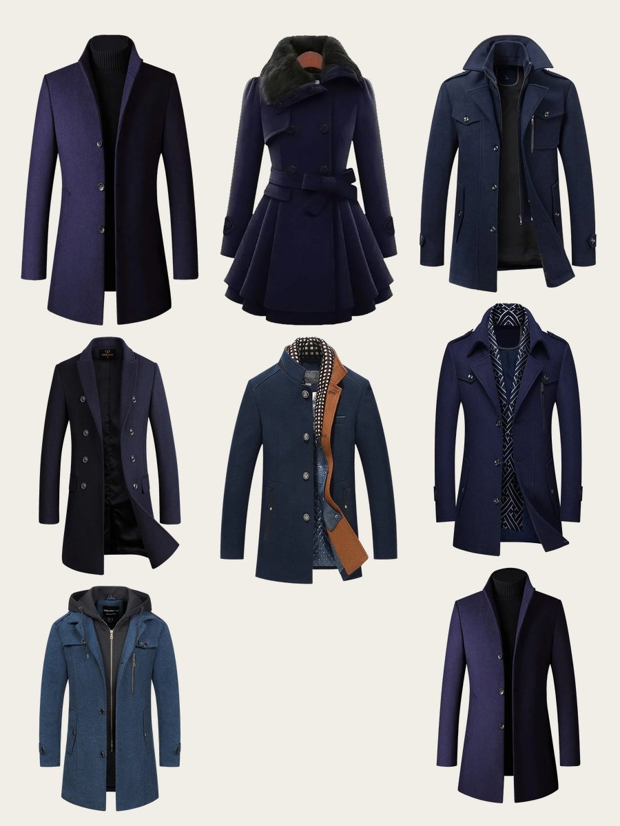 Pea Jacket Perfection: Master the Navy Wool Look